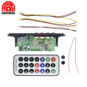 DC 5V 12V LED Auto FM Bluetooth-MP3 Plaer helikaart Dekooder Juhatuse Moodul Auto Raadio Heli Kõlar autokomplekt Bluetooth 3.0 EDR