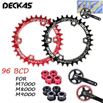 DECKAS 96BCD-S Chainring Mountain Bike Chainwheel Ringi/Ovaalne Chainwheel 32T 34T 36T 38T MTB Sobivad SHIMANO XTR XT SLX Crankset