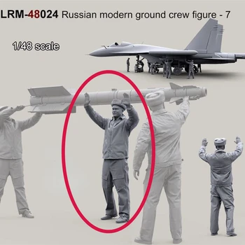 Die-cast 1/48 mõõtkavas kaasaegse vene sõjaväe Maapealse meeskonna-7 (välja arvatud õhusõiduki -) mikro-stseen ise kokkupandud unpainte GK hobi