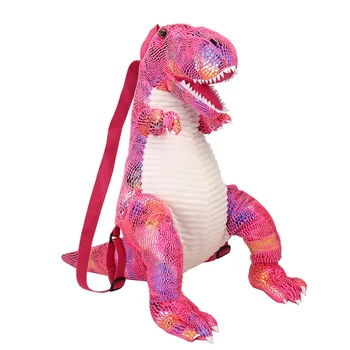 Dinosaurus kott uus vanema-lapse seljakott lahe multikas suur dinosaurus seljakott laste -, Plüüš-kott