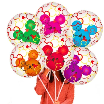 Disney Minnie 1. Sünnipäeva 18inch õhupalli Tarvikud Minnie 1. Sünnipäeva pvc õhupalli Baby Shower Pool Kaunistused