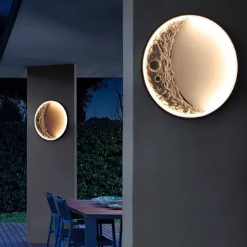 DIY Moon Light LED Seina Lamp Kuu Tekstuur Öö Valguses loominguline Magamistuba Teenetemärgi Kuu Seinamaaling Uus Trepp, Rõdu Vahekäiguga Lamp