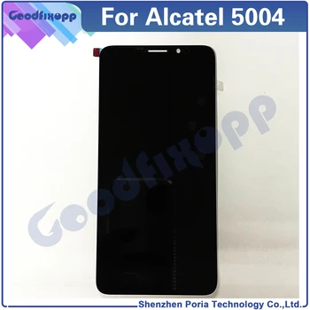 Eest Alcatel 5004 5004r 5004s LCD Ekraan Puutetundlik Digitizer Assamblee LCD Asendamine