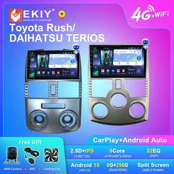 EKIY Q7 10 Android autoraadio Toyota Rush/ DAIHATSU TERIOS Multimeedia Video Mängijaga makki juhtseade GPS Navi Carplay