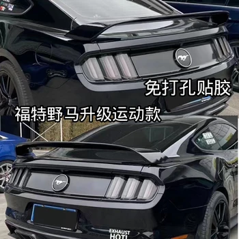 Ford Mustang 2015-2020 kõrge kvaliteediga ABS Plastikust Värvimata Värvi Tagumine Spoiler Tiiva Pagasiruumi Kaas Kaas Car Styling