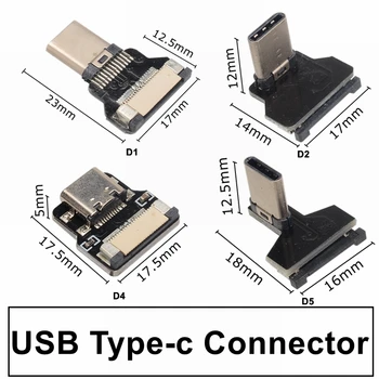 FPV Jälgida Standard Mini USB Super Korter Paindlik FPC laadimiskaabel 90 Kraadi Micro-USB-Lint-Kaabel AV Väljund Juhe OTG 5V 3A
