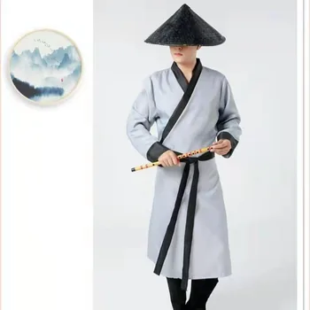 Hall Must Hinese Mõõk Full Tang Hanfu Meeste Hiina Traditsiooniline Kleit Meeste Hiina Kostüüm