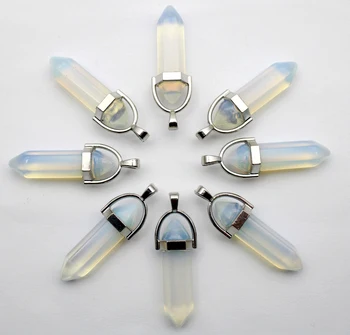 Hulgi-Opaal, Looduslik Kivi Crystal Samba Kaelakee Ripats DIY Tegemise Ehted Võlu Sulamist Ripats Mehed Naised Gifts15pcs/palju