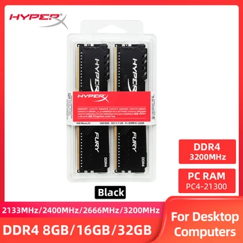 HyperX RAEV KIT 8GB 16GB, 32GB 2400MHz 2666MHz 3200MHz 3600MHZ Mälu DIMM DDR4 RAM PC4-25600 21300 Dual Channel Lauaarvuti Mälu