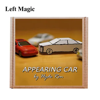 Ilmumise Auto Magic Trikke Kaardi Raamatus Auto Mustkunstnik Kaardi Magie Close-Up Trikk Rekvisiidid Tarvikud Illusioon Naljakas