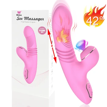Imemine Vajutame Suur Dildo Vibraator Naistele Clit Jobu Vagiina Stimulaator Laetav Massager Kaupade Sugu Mänguasjad Täiskasvanutele 18