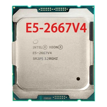 INTEL XEON E5-2667 V4 E5 2667V4 CPU PROTSESSOR, 8 CORE 3.2 GHz 25MB L3 VAHEMÄLU 135W SR2P5 LGA-2011-3
