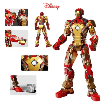 IRONMAN MÄRK 41 Disney Imesid Legende Avengers Joonis Mänguasi Iron Man Film Mudel ehitusplokk Tellised Lapsed Mänguasjad Kingitus Poiss