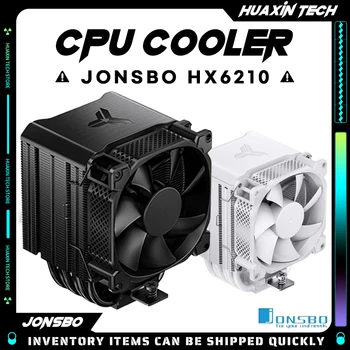 Jonsbo HX6210 CPU Õhk Jahutus Radiaator Tower Puhas vask 6 Soojuse toru 9cm Fan PWM temperatuur kontrolli jahutus-LGA-1700 115X AM4