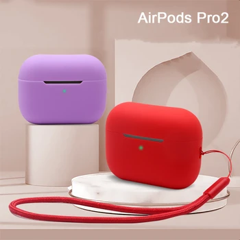 Juhtmeta kõrvaklapid Puhul Airpods Pro 2 Toetab traadiga ja traadita laadimise eemaldamata Airpods Pro 2 Silikoon Juhul