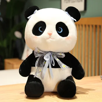 Jumalik Panda Palus Nukk Pehme Täidisega Mänguasi Lastele Kallistamine Padi Sünnipäeva Kingitus Jumalik Panda Palus Nuku Kasulik AN88