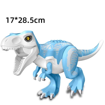 Jurassic World Dinosaurus Ühilduv Mänguasja Mehaanilistele Türannosaurus Raptor Plokk ehitusplokkide Telliskivi Ehitaja KES Draakon poiss Poiss