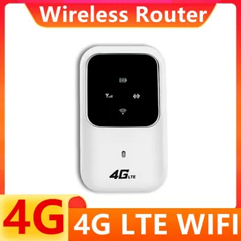 Kaasaskantav 4G LTE 100Mbps Traadita Ruuter Auto Mobile Network Tasku Ruuteri 2.4 G Traadita Ruuteriga Hotspot Lukustamata Modem 4G WIFI SIM -