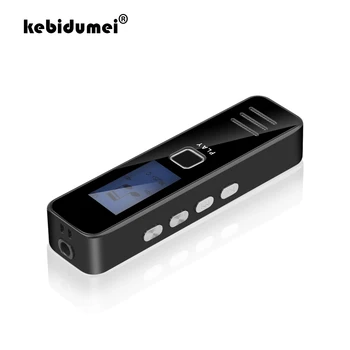 kebidumei Digitaalne Diktofon 20-tunnine Salvestus MP3-Mängija Dictaphone Professional Mini Diktofon Toetus 32GB TF Kaardi