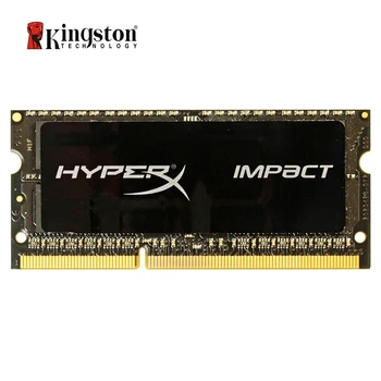 Kingston HyperX Mõju RAM DDR3 4 gb DDR3L 8GB 1600MHz CL9 SODIMM 1.35 V Sülearvuti Mälu HX316LS9IB/8 Must