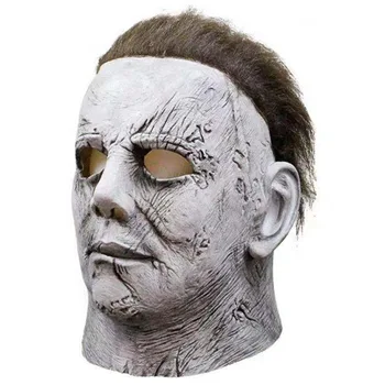 Kuum Film Michael Myers Pea Mask Kiiver Halloween Hirmutav Mask Karnevali Kostüüm Pool Õudus Maskeraad Lateksist Mask Teenetemärgi