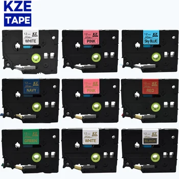 KZE 12mm*4m multicolour Silt Lindid Ühilduvad Satiin Lint Lint Asendaja Vend-Zi-R231-Zi-RE34-Zi-R234-Zi-RW34