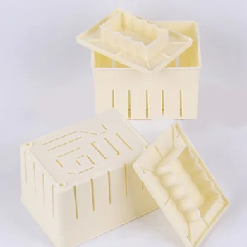 Köök Tofu Making Machine Set Home DIY Tofu Tegija Vajutage Hallituse Kit Soja Vajutades Hallituse Köök Tööriistad