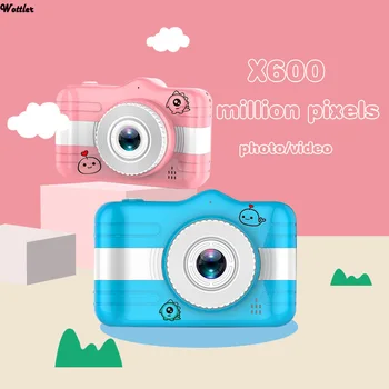 Lapsed Kaamera Mini HD Digitaalne Suum, 3,5-Tolline Suur Ekraan Cute Cartoon Cam Mänguasjad, Laste Sünnipäeva Kingitus Lapse Mänguasi Poisid Tüdrukud