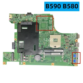 Lenovo B590 B580 Sülearvuti Emaplaadi hm76 HM77 Integreeritud Graafika DDR3 100% Testitud