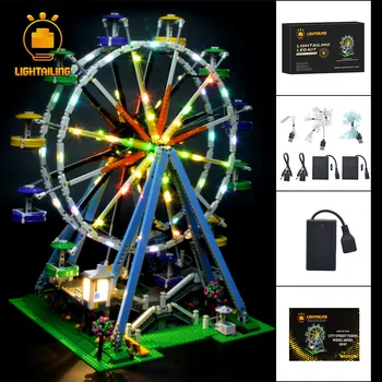 LIGHTAILING LED Light Kit For 10247 Ferris Wheel ， (EI Kuulu Mudel)