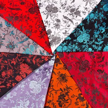 Lind Lille Muster Simulatsiooni Silk Brocade Satiin Kleit Kangast Antiik Cheongsam Tang Sobiks Materjali Mahagon Diivan Istmepadi Riie
