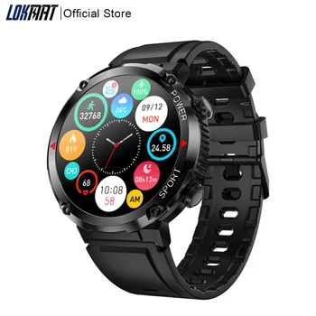 LOKMAT ZEUS PRO Bluetooth Kõned Sport Smart Watch 1.6 tolline Suur, Täielikult Puutetundlik Ekraan Fitness Tracker Smartwatch Südame Löögisageduse Monitor