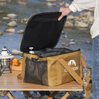 Matkatarvete ladustamise kott väljas pikniku komplekt mitmesugused kott suure mahutavusega (portable storage box ladustamise kott
