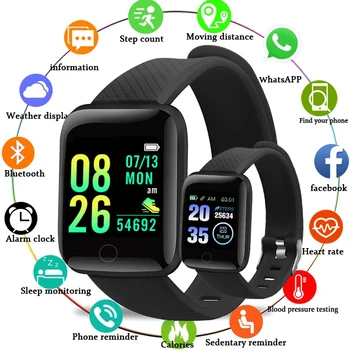 Meeste Smart Watch Meeste Veekindel Smartwatch Naiste pulsikell Fitness Tracker Smartwatch Sport Käevõru Android ja IOS
