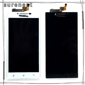 Must Valge Kõrge Kvaliteediga Täis LCD Ekraan Puutetundlik Digitizer Assamblee Lenovo P70 P70-t P70t Telefon Asendamine