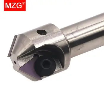 MZG TP 30 45 60 Kraadi CNC Treipingi Mehaaniline Volfram Terase Milling Cutter Lisab Omanik End Mill Puurida Faasimiseks Vahendid