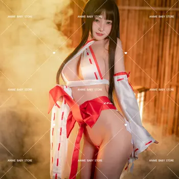 Naiste Anime Selgeltnägija Cosplay Kostüümid Jaapani Kimono Nõid Ühtne Seksikad Bikiinid, Pesu Komplekt Halloween Kostüümid
