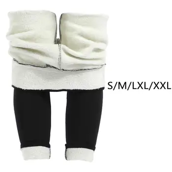 Naiste Püksid Sooja Talve Paks Velvet Legging Kõrge Vöökoht Compression Säärised Paks Külma Vastupidavad Püksid