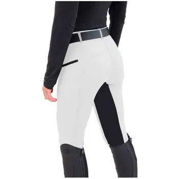 Naiste Ratsutamine Püksid Kasutada Kõrge Vöökoht Sport Jooga Ratsutamine Ratsutamine Põlvpüksid (Solid Color Tihe, Sirge jala Daamid Püksid