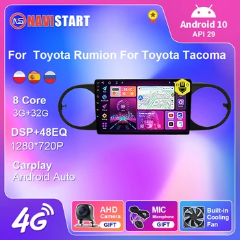 NAVISTART Toyota Rumion Toyota Tacoma 2007-2019 10 Android autoraadio GPS Navigation Carplay Android Auto Nr DVD-Mängija
