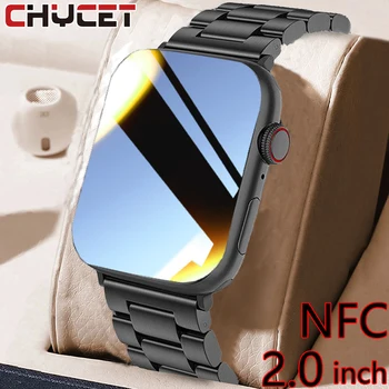 NFC Smart Watch Mehed Naised 2 Tolline Smartwatch 2022 Tasuta Traadita Bluetooth-Helista Kella Südame Löögisageduse Fitness Tracker Android ja IOS
