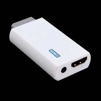 Nintendo Wii Kiusame Tasuta Plug and Play Wii HDMI-ühilduv 1080p Konverteri Adapter Wii2hdmi 3.5 mm Audio Box