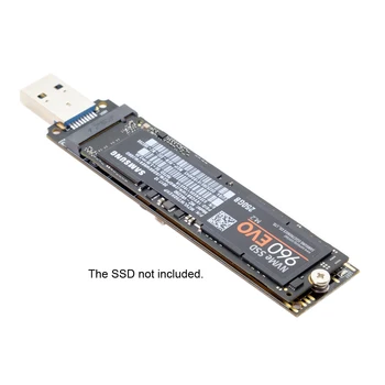 Nvme M-klahvi M. 2 NGFF SSD Välised PCBA USB 3.0 Conveter Adapter Kaardi Flash Disk Tüüp