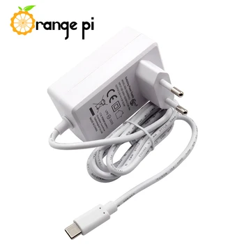 Oranž Pi 800 5V 4A Toide USB-C Tüüpi Mitme kaitsmed toiteplokk ELI ja USA Laadija Oranž Pi 4 LTS 4B 800