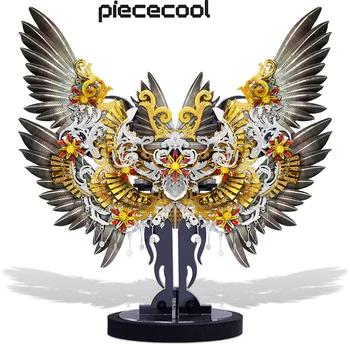 Piececool Mudel, Hoone Komplektid Athena Puzzle 3D Metall Pusle Aju Teaser DIY Assamblee Mänguasjad Täiskasvanud