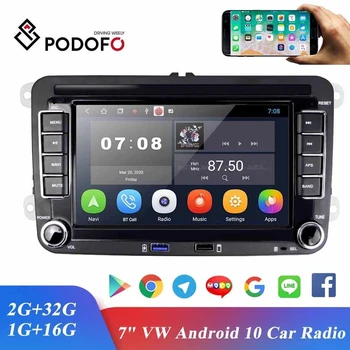 Podofo Android 2 Din Auto Raadio Multimeedia Mängija 7