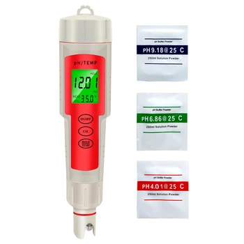 Professionaalne Digitaalne PH-Meeter Pen Tüüpi Temperatuuri, Vee Kvaliteedi kontrollimiseks Hüdropooniline Akvaariumi Acidimeter Happesuse Tester pH-902