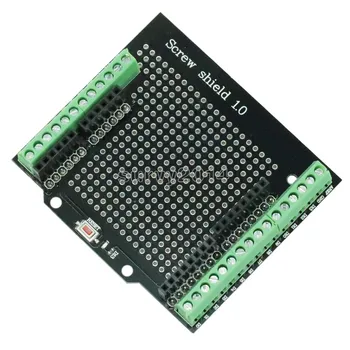 Proto Kruvi Kilp Arduino on Avatud Lähtekoodiga Reset Nuppu D13 LED UUS Breadboard Maksumuses 3,81 Terminal kahepoolne PCB-SMT Jootma DIY