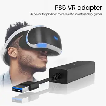 PS5 VR Adapter Kaabel Mini korrosioonikindlus LED Indikaator Kaamera, Adapter, USB 3.0 PSVR, Et PS5 Kaamera Adapter Mäng Aksessuaarid