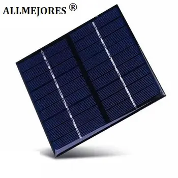 Päikesepaneel 9V 2W Monokristallilised / Polükristallilised solar cell, paneel kõrge kvaliteedi 115mm x 115mm diy solar power laadija